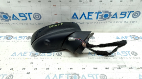 Зеркало боковое правое в сборе Mazda CX-5 21-25 9+1 пин, bsm, подогрев, поворотник, автоскладывание, камера, черное, царапины