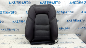 Tapițerie scaun pasager superior Mazda CX-5 17-23 piele maro, încălzită, suflată, perforată, pentru curățare