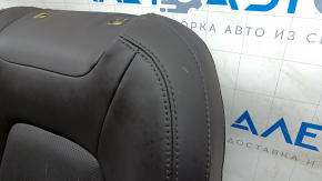 Обшивка пассажирского сидения верхняя часть Mazda CX-5 17-23 кожа коричневая, подогрев, обдув, перфорация, под чистку,царапины