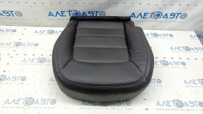 Обшивка водительская сидения нижняя часть Mazda CX-5 17-23 кожа коричневая, подогрев, обдув, перфорация, под чистку, порван обдув