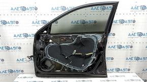 Дверь в сборе передняя правая Honda Accord 13-17 keyless, черный NH-731P, вмятины, тычки