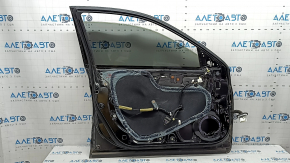 Дверь в сборе передняя левая Honda Accord 13-17 keyless, черный NH-731P, тычки
