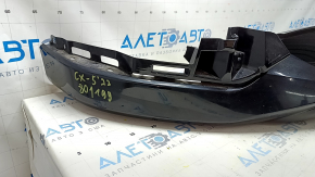 Губа переднего бампера Mazda CX-5 22-25 черный 41W, царапины, песок