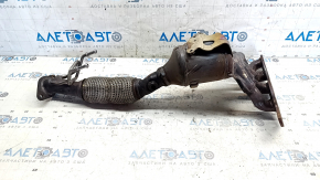 Коллектор выпускной с катализатором Ford Fusion mk5 13-16 2.5 порвана сетка
