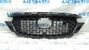 Решетка радиатора grill Mazda CX-5 22-24 Black под радар, треснута