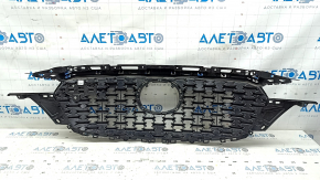 Решетка радиатора grill Mazda CX-5 22-24 Black под радар, треснута