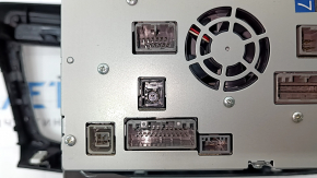 Monitor, afișaj, navigație inferioară Honda Accord 13-17 ecran tactil touring, cu suprapunere negru cu gri, crăpat, zgârieturi