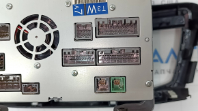 Monitor, afișaj, navigație inferioară Honda Accord 13-17 ecran tactil touring, cu suprapunere negru cu gri, crăpat, zgârieturi
