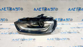 Фара передняя левая голая Audi A4 B8 13-16 рест ксенон led