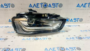 Фара передняя правая голая Audi A4 B8 13-16 рест ксенон led