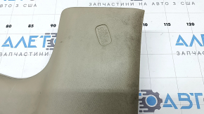 Накладка задней стойки правая Honda Accord 13-17 бежевая, под чистку