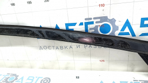 Молдинг двери верхний передней правой Mazda CX-5 17-24 черный, отсутствует крепление, клей