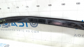 Молдинг двери верхний передней правой Mazda CX-5 17-24 черный, отсутствует крепление, клей