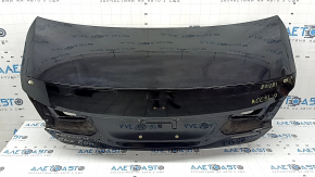 Крышка багажника Honda Accord 16-17 рест под спойлер, черный NH-731P, вмятина