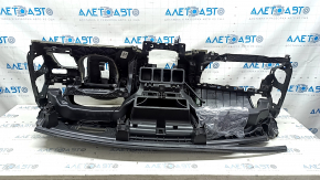 Торпедо передняя панель без AIRBAG Volvo XC90 16 под проекцию, черная, отломано крепление