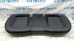 Подушка заднего ряда сидений Ford Fusion mk5 17-20 кожа черная, под химчистку, царапины, тычка