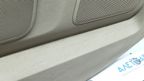 Raft spate Honda Accord 13-17 hibrid bej, pentru subwoofer, cu stop, plastic alb, necesită curățare, elemente de fixare rupte