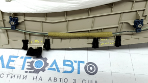 Raft spate Honda Accord 13-17 hibrid bej, pentru subwoofer, cu stop, plastic alb, necesită curățare, elemente de fixare rupte