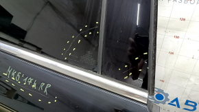 Дверь в сборе задняя правая Ford Fusion mk5 13-20 keyless, черный G1, царапины