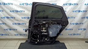 Дверь в сборе задняя правая Ford Fusion mk5 13-20 keyless, черный G1, царапины