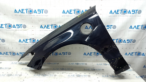 Aripă stângă față Ford Fusion mk5 17-20 plug-in, neagră G1, îndoită, lovituri, denivelări