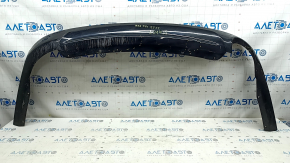 Bornă bară spate Ford Fusion mk5 13-18 pentru țeavă 1, neagră, uzată, crăpată, zgârieturi, îndoită