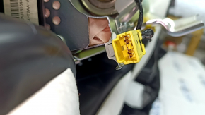 Торпедо передняя панель с AIRBAG Honda Accord 13-17 черная, под малую проекцию, деформирована