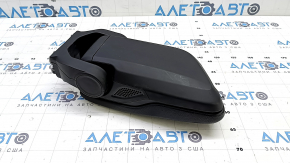 Подлокотник в сборе BMW X1 F48 16-19 кожа черн, без телефона, без беспроводной зарядки, сломан механизм закрытия, царапины на пластике
