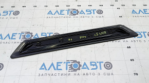 Prag exterior față dreapta BMW X1 F48 16-22 negru cu bandaj cromat X-line, Sport-line, crom decojit
