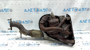 Коллектор выпускной с катализатором Mazda 6 18-21 2.5 надорвана сетка