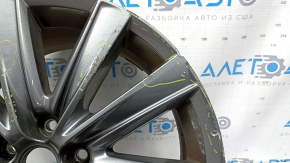 Диск колесный R19 x 7.5J ET45 Mazda 6 18-21 графит, бордюрка, под ремонт