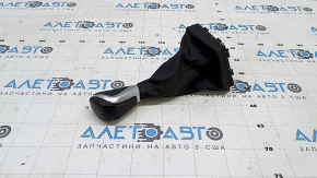 Ручка КПП BMW X1 F48 16-19 кожа черная, потерта, царапины