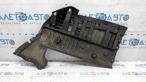 Защита переднего бампера Ford Fusion mk5 17-20 левая, потерта