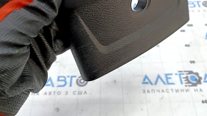 Накладка центральной консоли задняя BMW X1 F48 16-18 черная, царапины