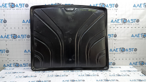 Коврик багажника резина BMW X1 F48 16-22 черный эмблема с серой окантовкой X-line, царапины, под химчистку