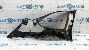 Накладка задней форточки правая BMW X1 F48 16-22 черная, царапина
