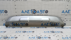 Накладка губы заднего бампера BMW X1 F48 16-22 X-line серая структура, царапины