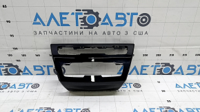 Накладка передней панели BMW X1 F48 16-22 черный глянец, царапины