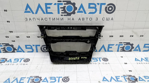 Накладка передней панели BMW X1 F48 16-22 черный глянец, царапины