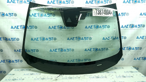 Лобовое стекло Mazda CX-5 19-25 под проекцию, smart brake с подогревом зоны дворников, сколы, песок, надлом крепления