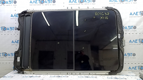 Панорама в сборе BMW X1 F48 16-22 черная шторка, песок, шторка под химчистку