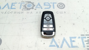 Ключ smart Ford Fusion mk5 17-20 5 кнопок, под автозапуск, тип 2, тычки, царапины