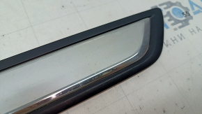 Set praguri uși Mazda CX-5 17-25 negru cu inserție cromată și iluminare din spate, zgârieturi