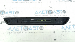 Set praguri uși Mazda CX-5 17-25 negru cu inserție cromată și iluminare din spate, zgârieturi