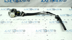 Centură de siguranță șofer Ford Fusion mk5 17-20 neagră cu tensionator, plastic crăpat pe suport