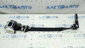 Centură de siguranță pasager cu tensionator Ford Fusion mk5 17-20 neagră cu tensionator, plastic crăpat pe suport