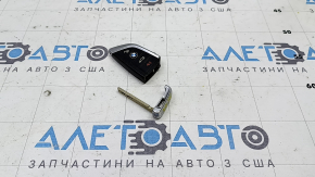 Ключ smart BMW X1 F48 16-19 4 кнопки, царапины, тычки, облез хром и покрытие