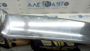 Накладка решетки радиатора grill Honda Accord 16-17 hybrid хром, сломано крепление, вздулся хром, песок