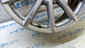Диск колесный R18x8J ET46 Audi A3 8V 15-16 стиль CL7, 10 спиц хром, бордюрка