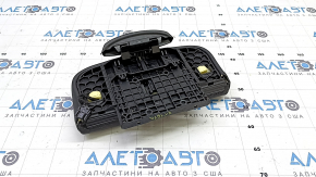 Подколенная опора пассажирского сиденья BMW X1 F48 16-22 кожа черная Dakota, Sport с кронштейном, царапины